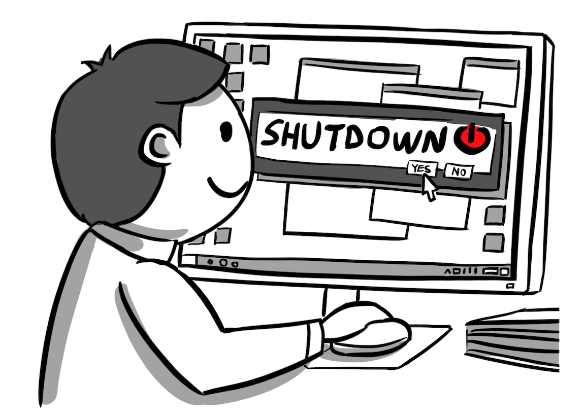 It might be better for you to head back to the office, where there are proper boundaries. 